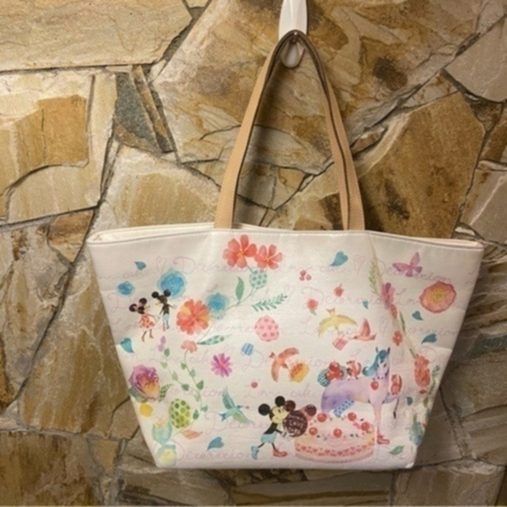 Disney Samantha Thavasa Tote Mickey Minnie Unicorn Rare Collectible Japan Bag